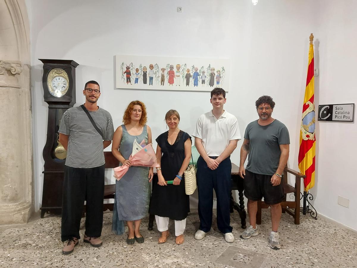 Miquel Ponce, Irati Ironiza, Marta Font, Óscar González y Bruno Daureo, finalistas XII  Premi Arts Plàstiques Ciutat de Felanitx.