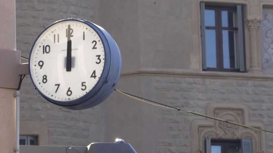 Un rellotge singular, però que no va bé