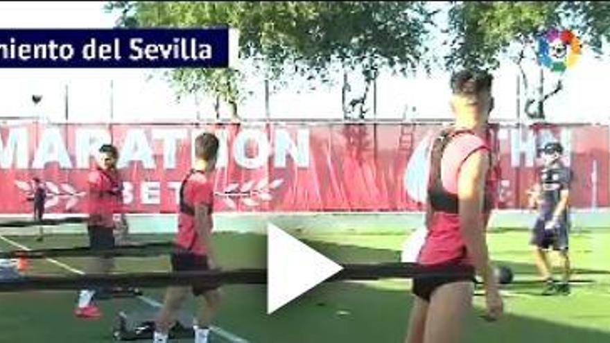 Así fue la vuelta al trabajo de Sevilla, Villarreal y Osasuna