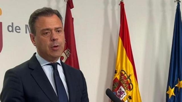 El portavoz del Ejecutivo regional, Marcos Ortuño. | CARM