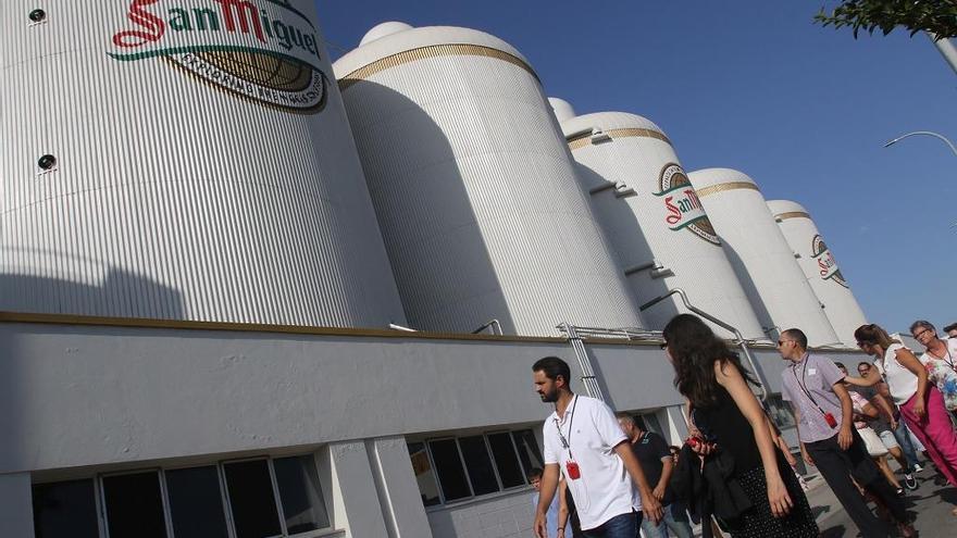 Fábrica de Cervezas San Miguel en Málaga.