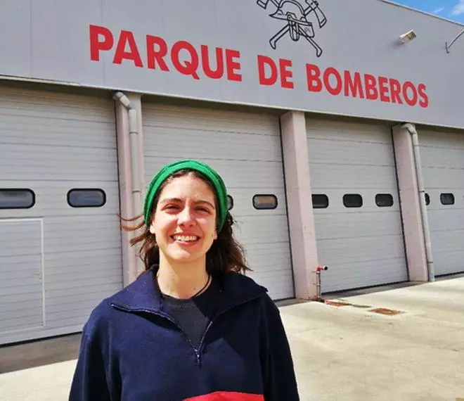 Marusela Fanjul, primera mujer bombero de Zamora: “Ser bombero no es inaccesible para nosotras, solo basta con proponérselo”