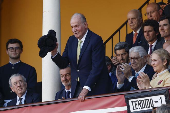 FOTOGALERÍA | Las mejores imágenes de del rey emérito Juan Carlos I en la Maestranza