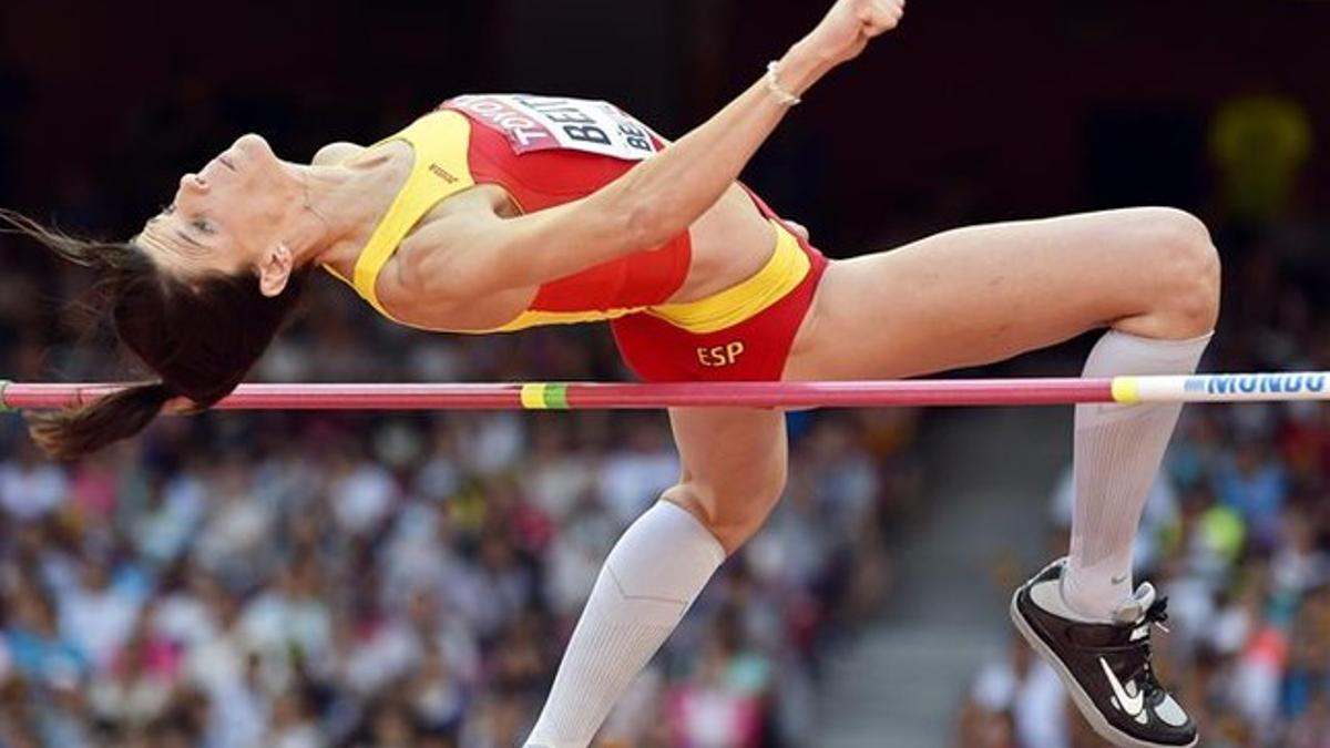 Ruth Beitia logró otra gesta histórica para el atletismo español