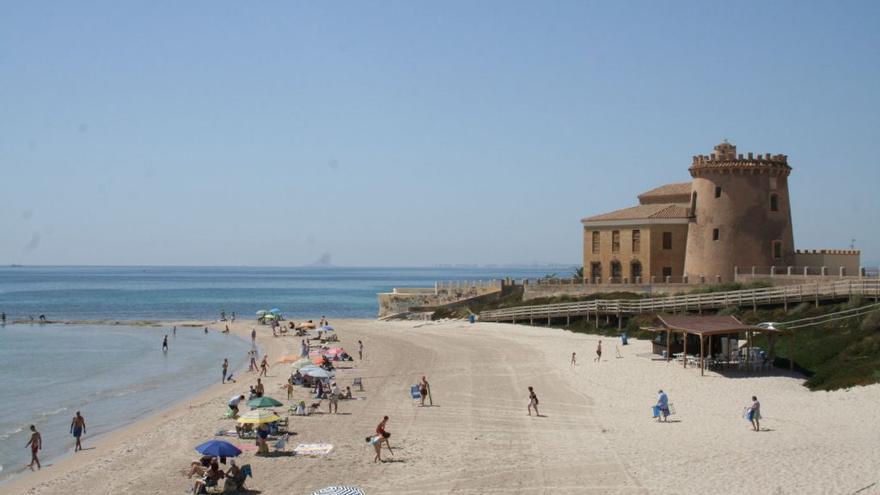 Una de las playas de Pilar de la Horadada.