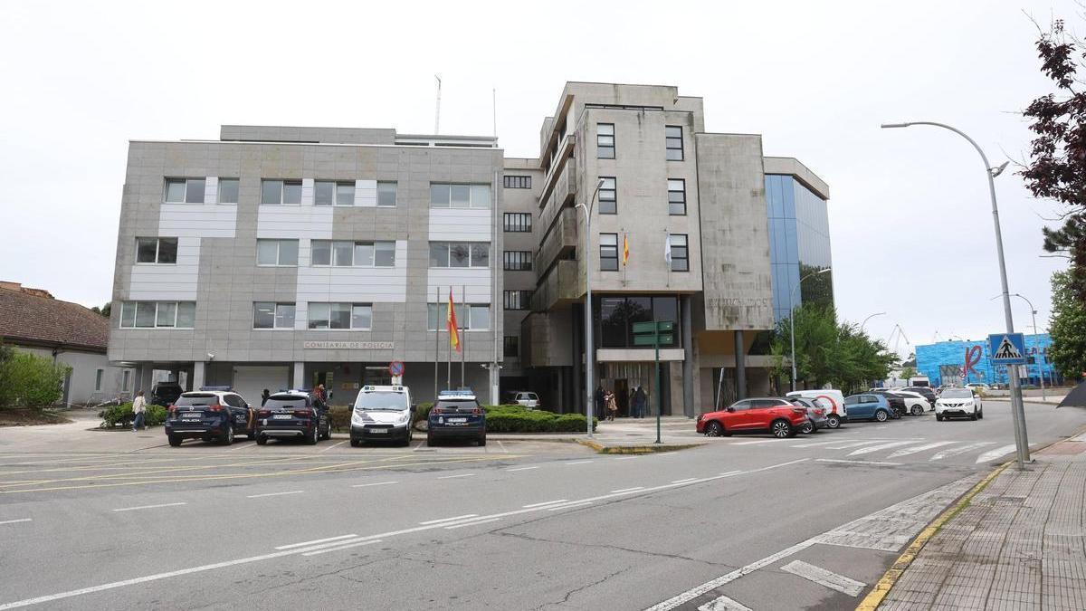 Comisaría de la Policía Nacional de Vilagarcía.