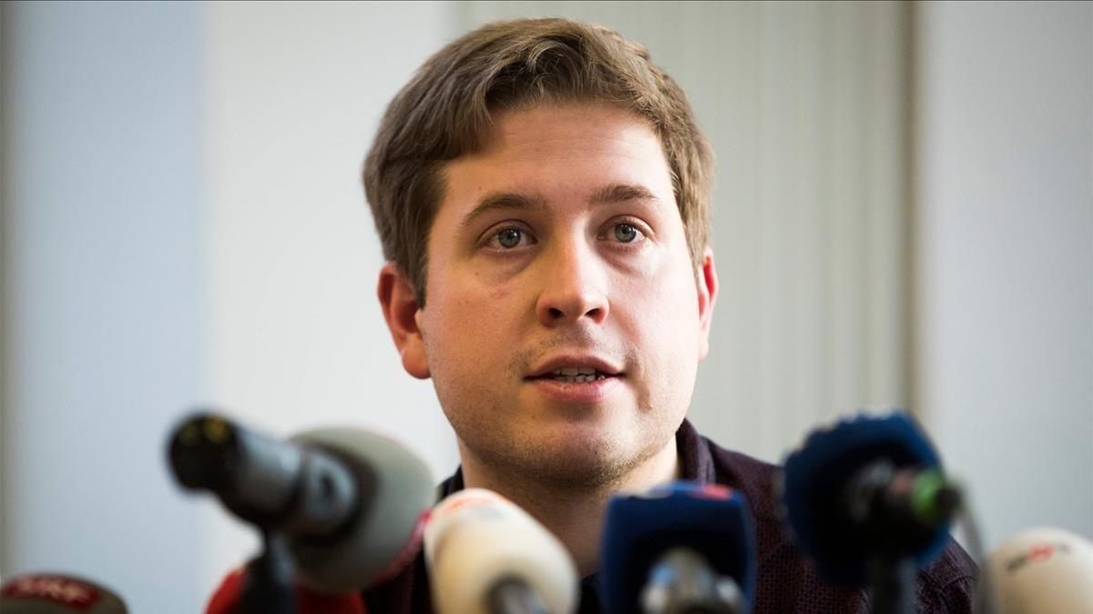 El líder de las juventudes del SPD, Kevin Kühnert