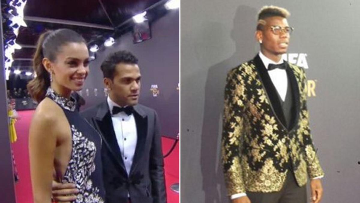 Joana Sanz y Pogba, MVP's en la alfombra roja de la gala del Balón de Oro 2015