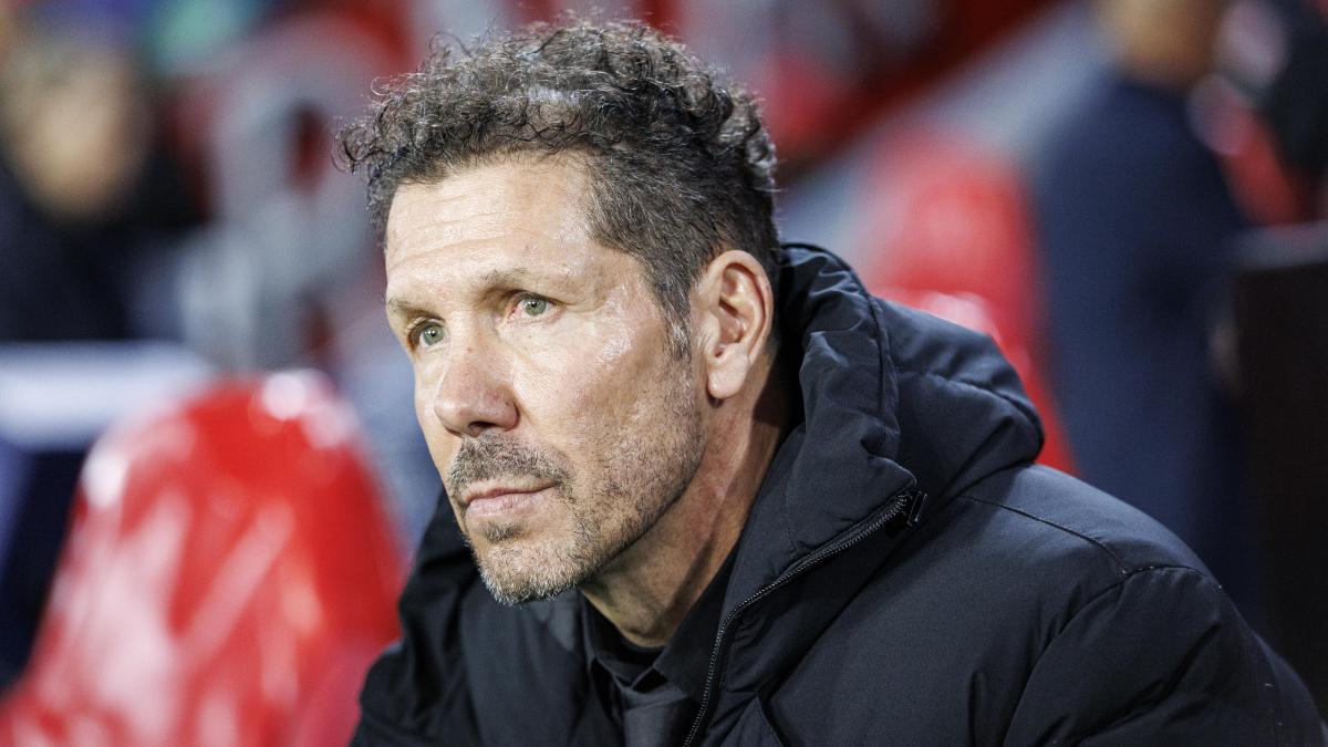 Diego Simeone, entrenador del Atlético de Madrid