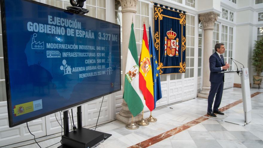 Andalucía encabeza el reparto de fondos del Plan de Recuperación con 7.576 millones