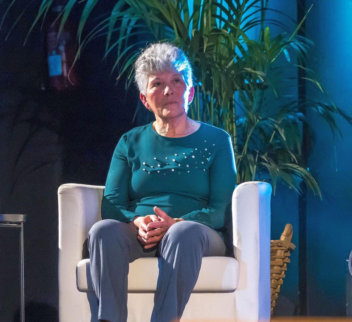 Luisa Pérez, de Ecología Canaria, empresa que fundó con su marido Francisco López.