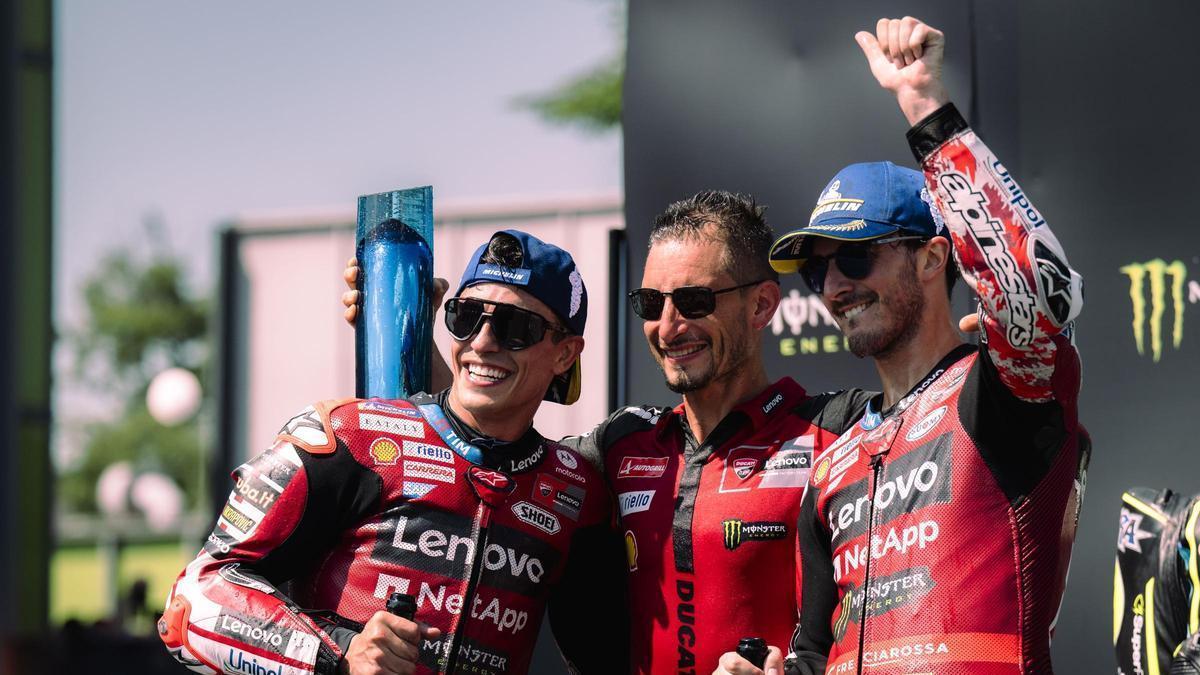 MARC MÁRQUEZ | Ducati confirma que Marc Márquez seguirá siendo rojo las dos próximas temporadas