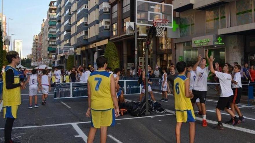 Alicante se vuelca con el baloncesto en la Semana Europea del Deporte