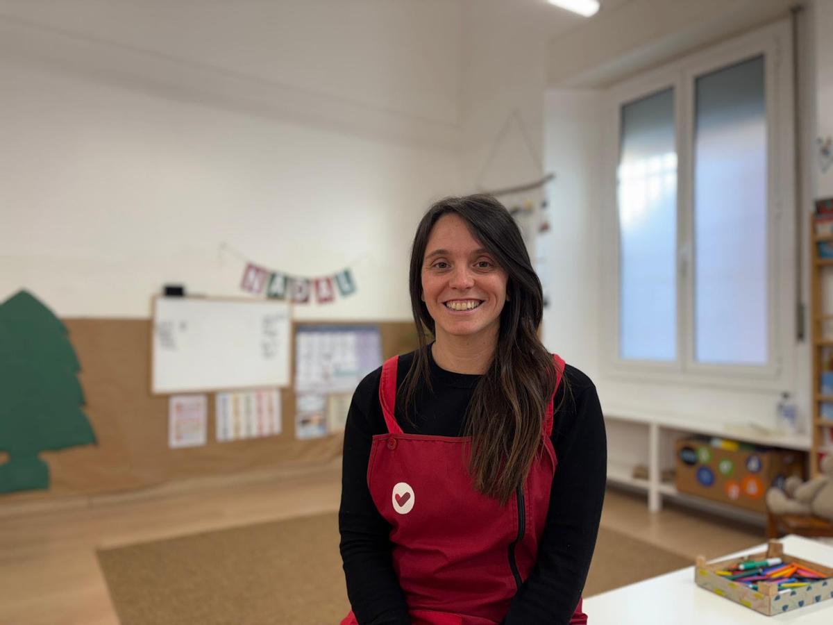 Mireia Miralpeix, maestra.