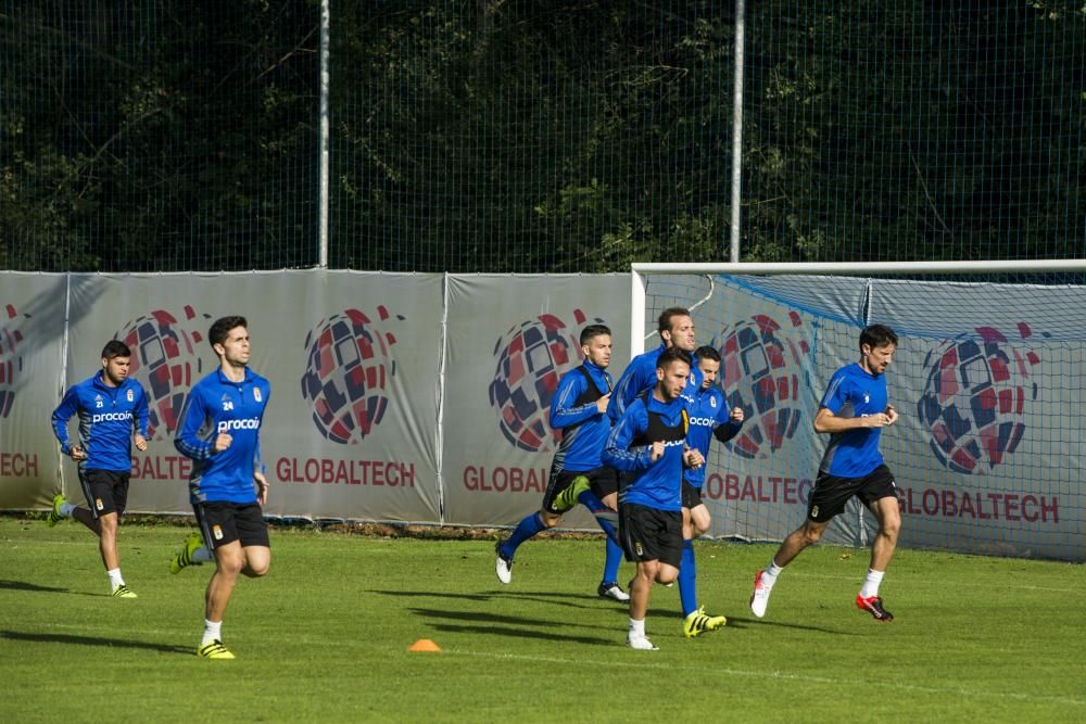 Entrenamiento del Real Oviedo