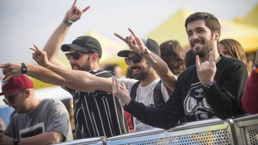 Ambiente en el SanSan Festival celebrado este año en Benicàssim.