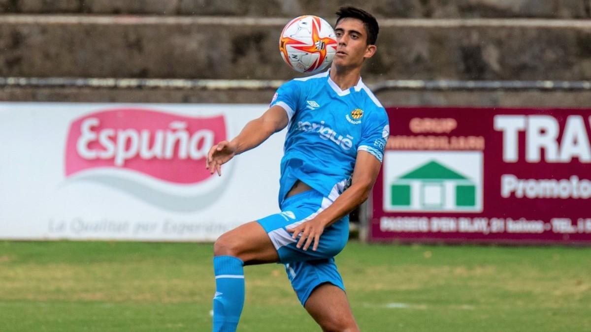 Marc Montalvo, uno de los jugadores destacdos del Nàstic