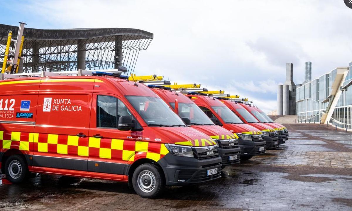 Imagen de archivo de furgonetas del Grupo de Emergencias Supramunicipales