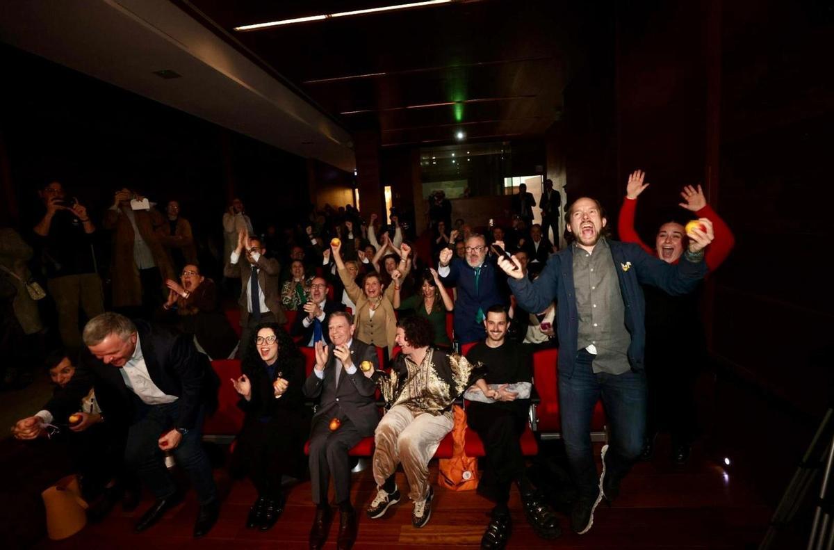 EN IMÁGENES: Así celebró Oviedo su paso a la final para ser Capital Europea de la Cultura