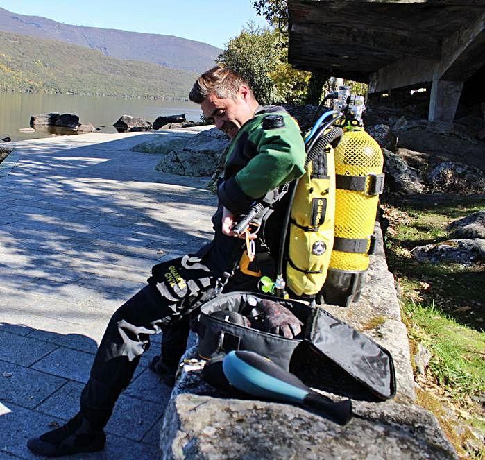 El GEAS retoma las prácticas en el Lago de Sanabria 