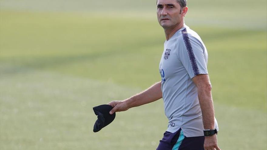 Valverde descarta a Rafinha y Alcácer