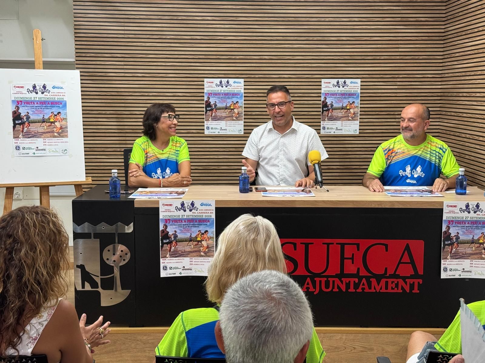 Presentación de la Volta a Peu de Sueca.