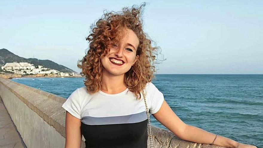 La escritora Sara Pujol, en Mallorca