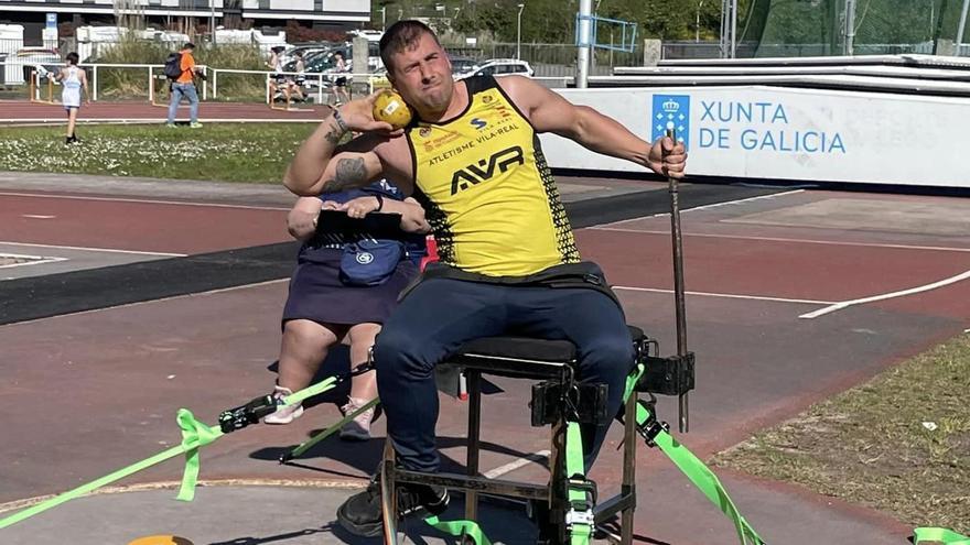 Un atleta de Castellón, a 20 centímetros de los Juegos Paralímpicos de París