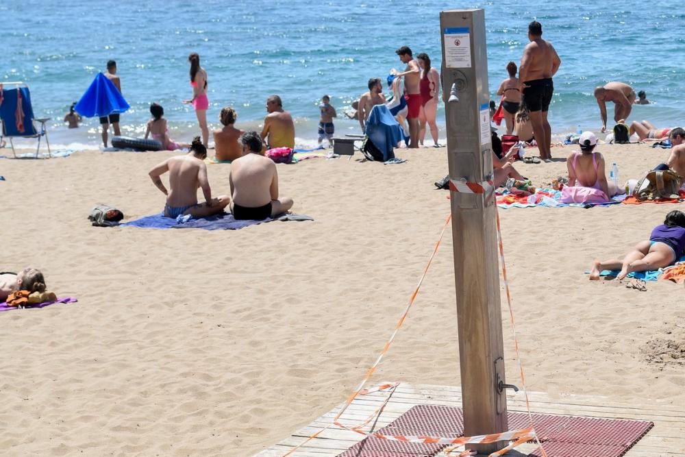 La fase 2 vuelve a llenar de vida Las Canteras