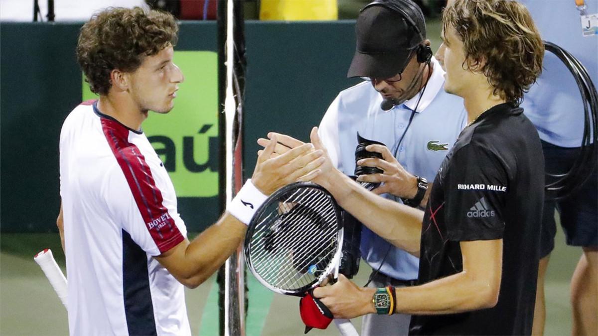 Carreño no pudo con Alexander Zverev