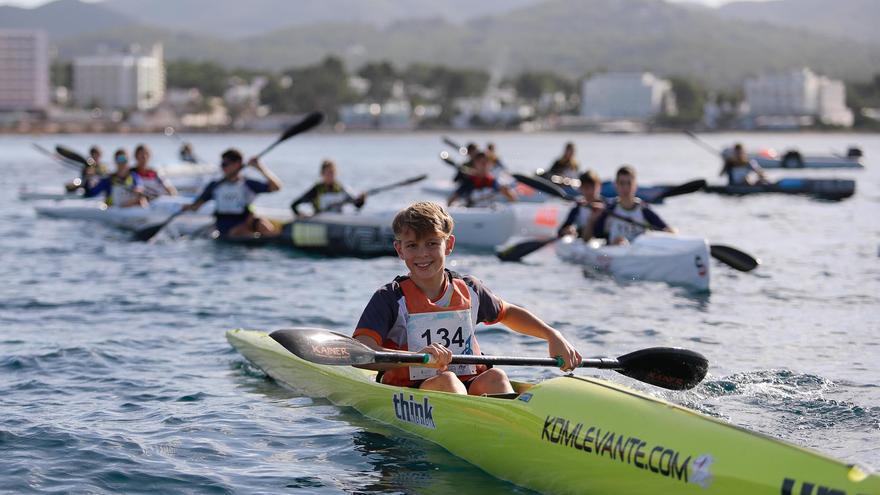 Es Nàutic manda en casa en una reñida Copa balear de kayak de mar