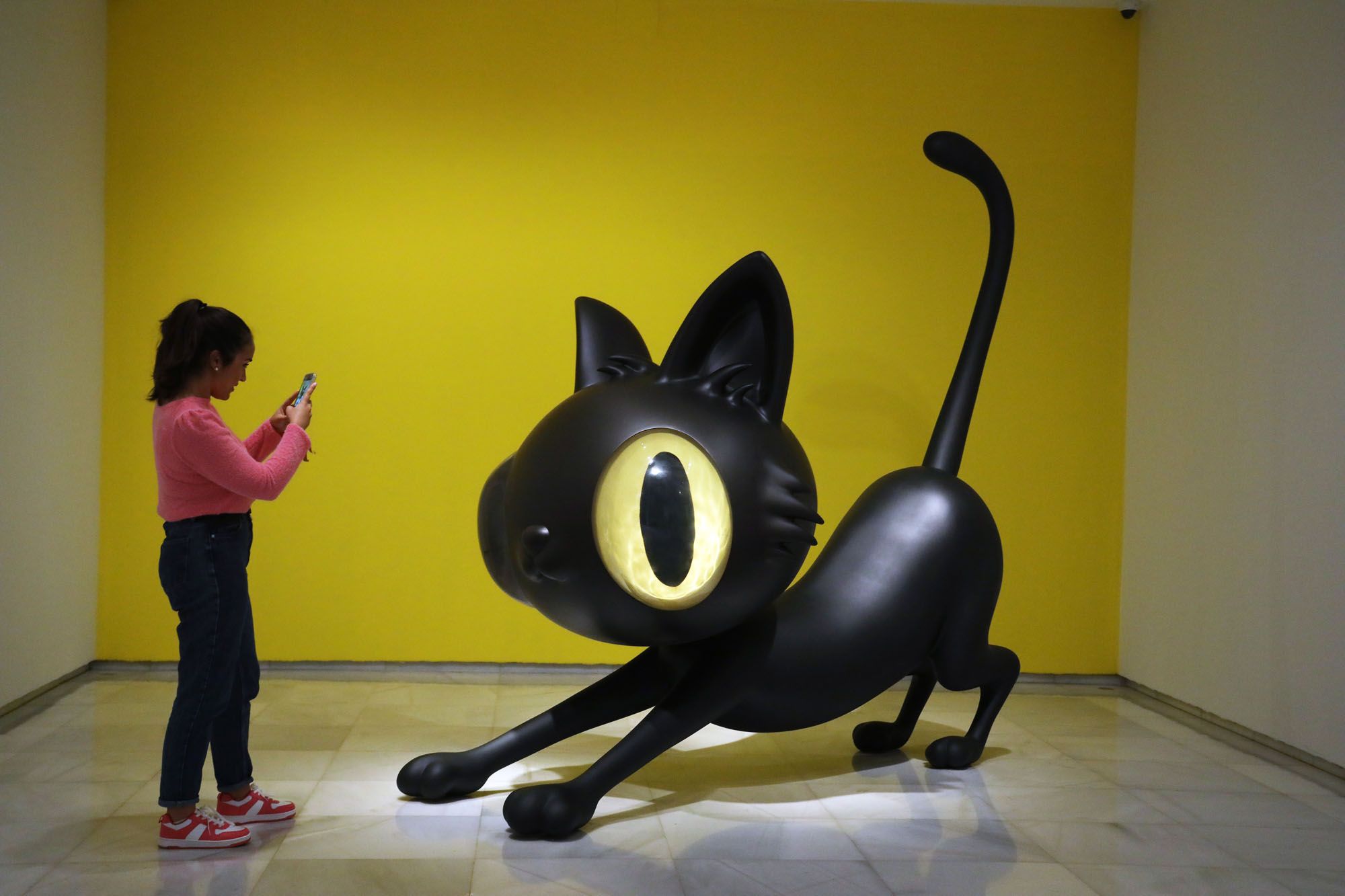 'Mr. Günter, The Cat Show', exposición de Javier Calleja en el Palacio Episcopal de Málaga