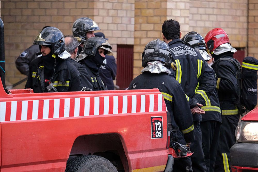 Incendio en los Juzgados de Ibiza