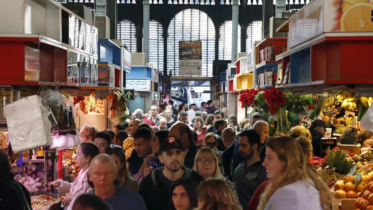 Una imagen de hace unos días del mercado de Atarazanas, en Málaga capital.