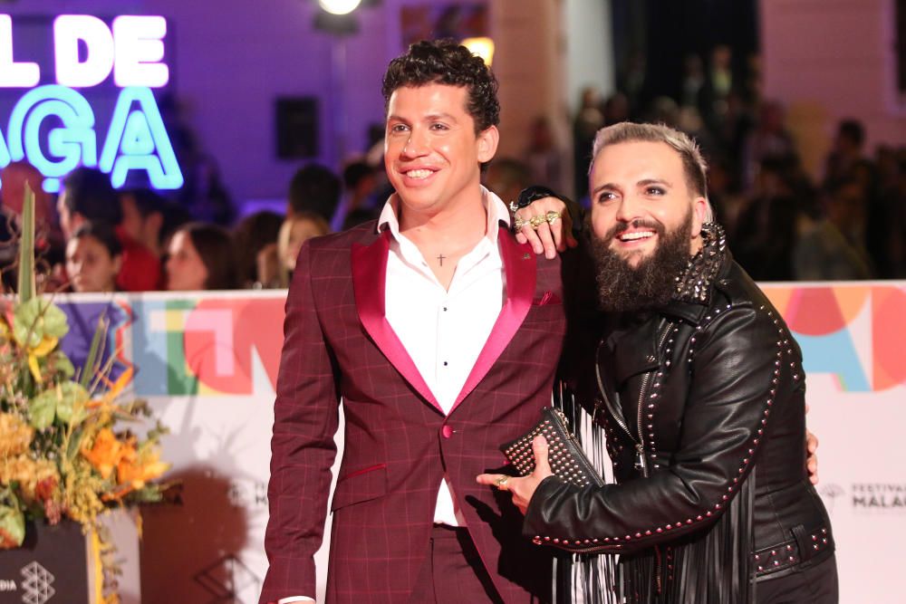 Alfombra roja de la gala del Premio Málaga