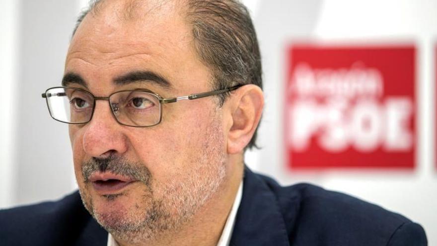 Lambán confía en que la izquierda estará «a la altura» y le dará la DGA