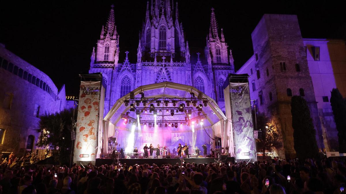 La rumba catalana se reivindica en la Catedral