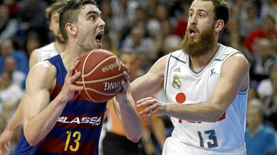 El base txec Tomas Satoransky va guanyar la partida a Sergio Rodríguez