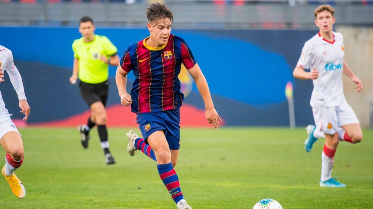 El Juvenil del Barça consiguió una importante victoria ante el Mallorca