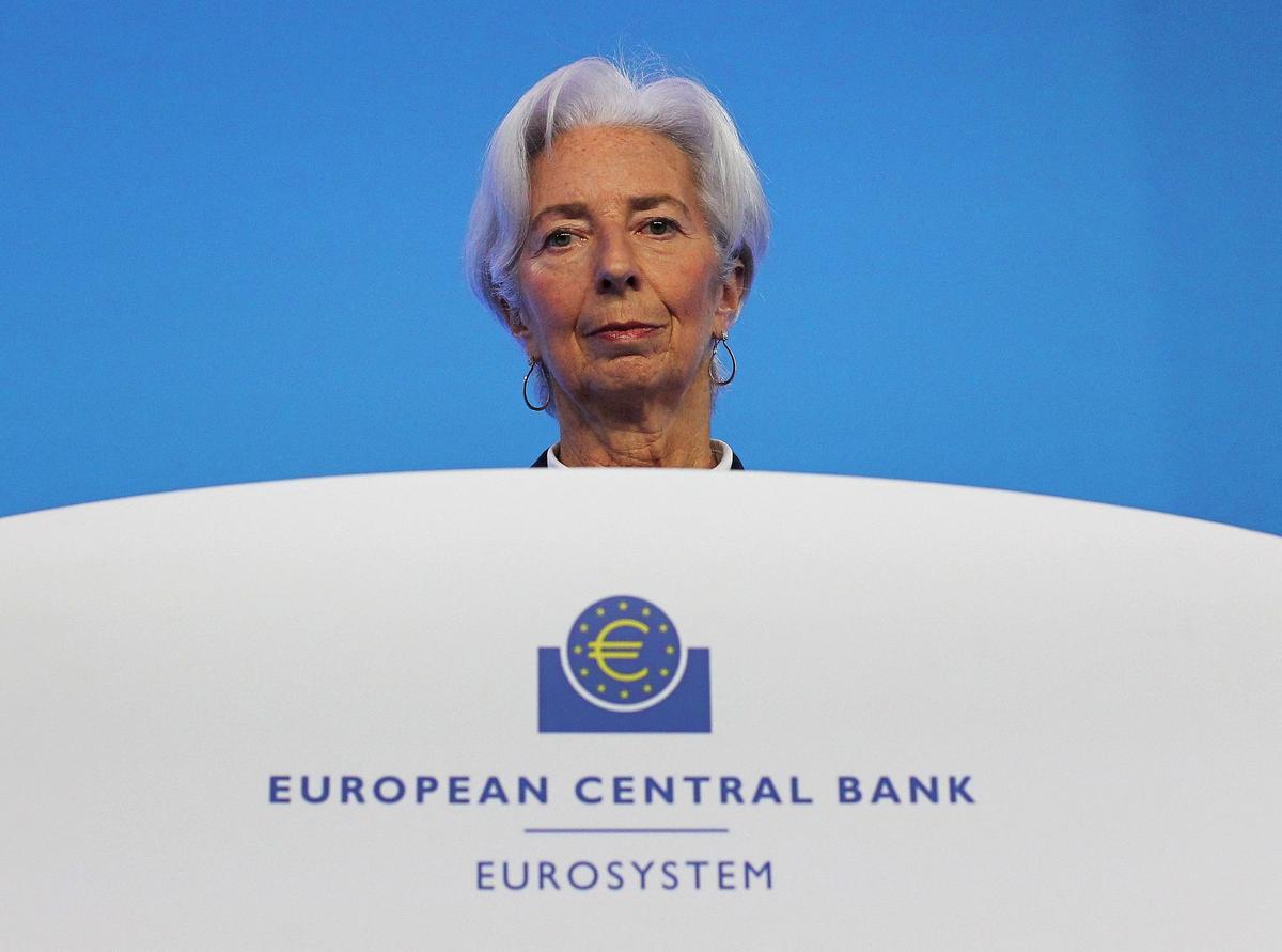 La presidenta del BCE, Christine Lagarde.