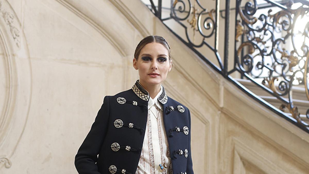 Olivia Palermo en el desfile de Alta Costura primavera-verano 2019 de Dior