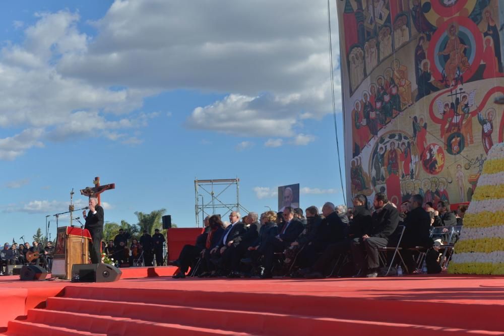 Kiko Argüello reúne a más de 20.000 feligreses en la UCAM