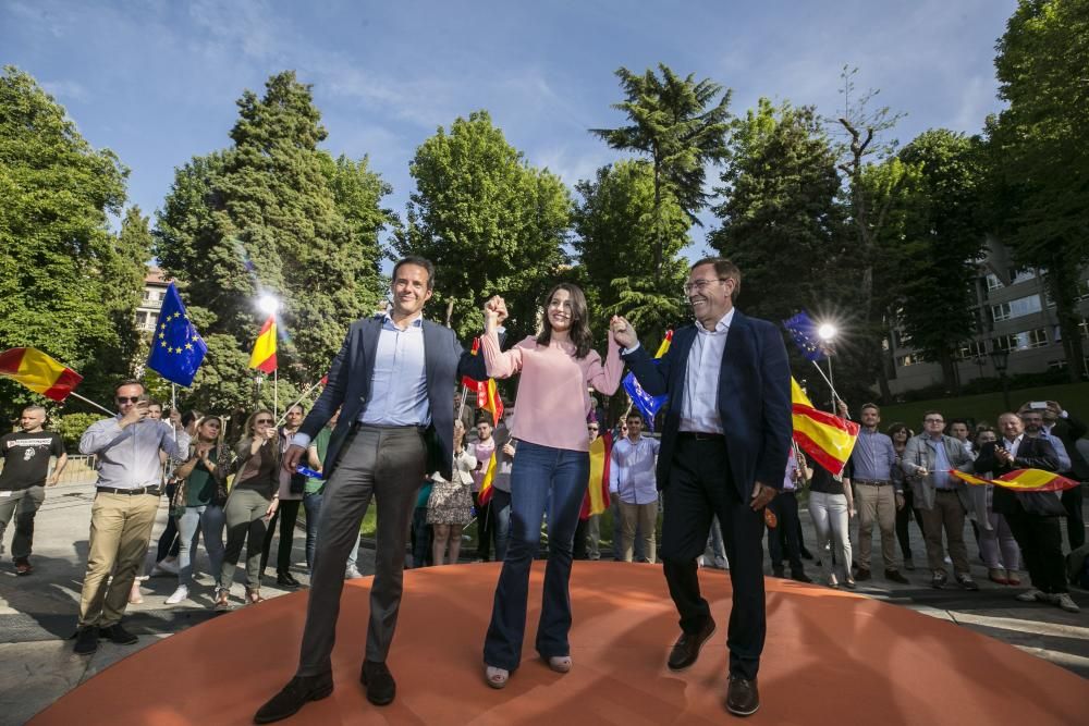 Inés Arrimadas, Ciudadanos, en Oviedo