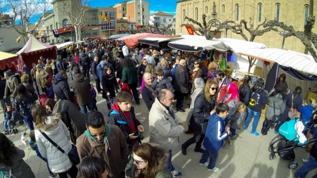 La feria medieval de Parets, el año pasado.