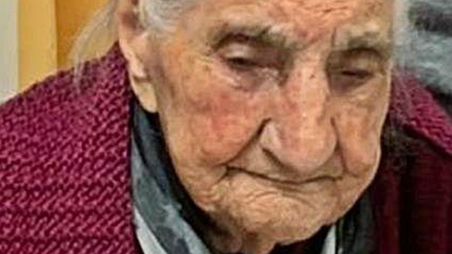 Fallece a los 111 años Vicenta Prieto Santos