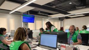 Una sala de atención a la persona con cáncer de la AECC