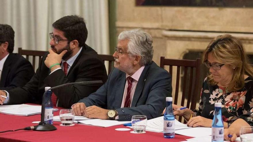 La presidenta Mayte Martín Pozo durante la Comisión de la FEMP celebrada en Castellón.