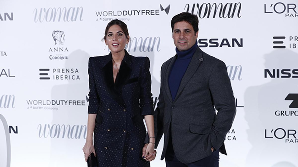 Lourdes Montes y Fran Rivera en los premios Woman