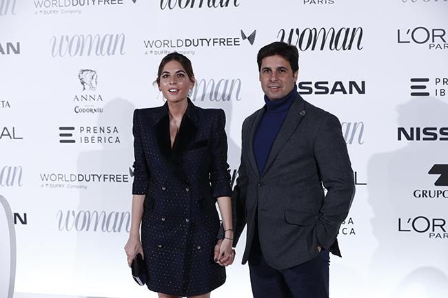 Lourdes Montes y Fran Rivera en los premios Woman
