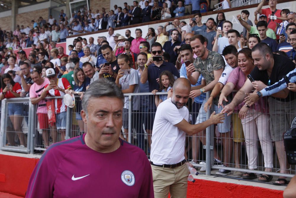 El Girona es presenta a Montilivi davant el Manchester City